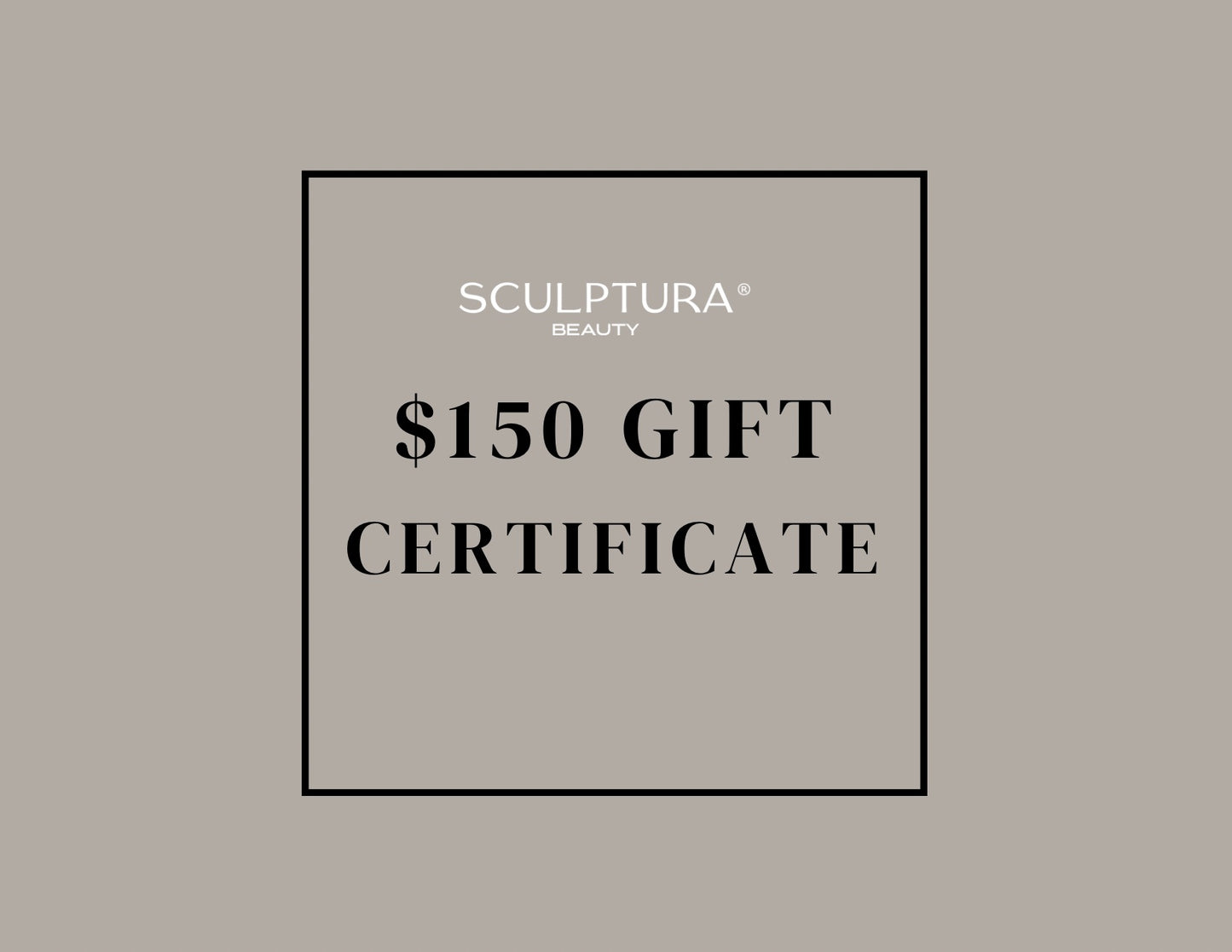 Sculptura Beauty Gift Card