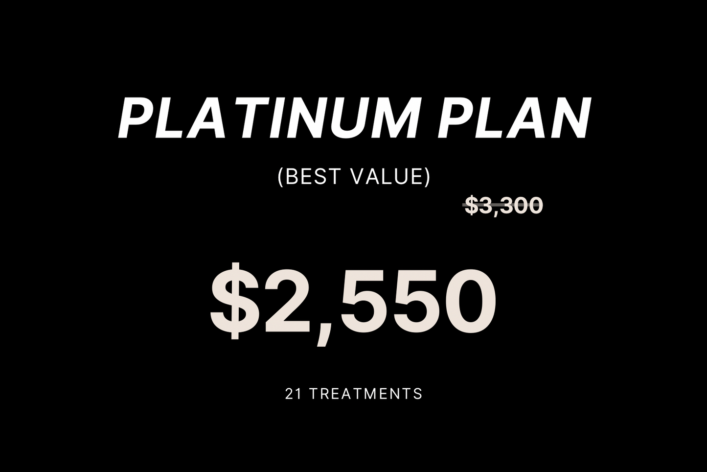 Platinum Package